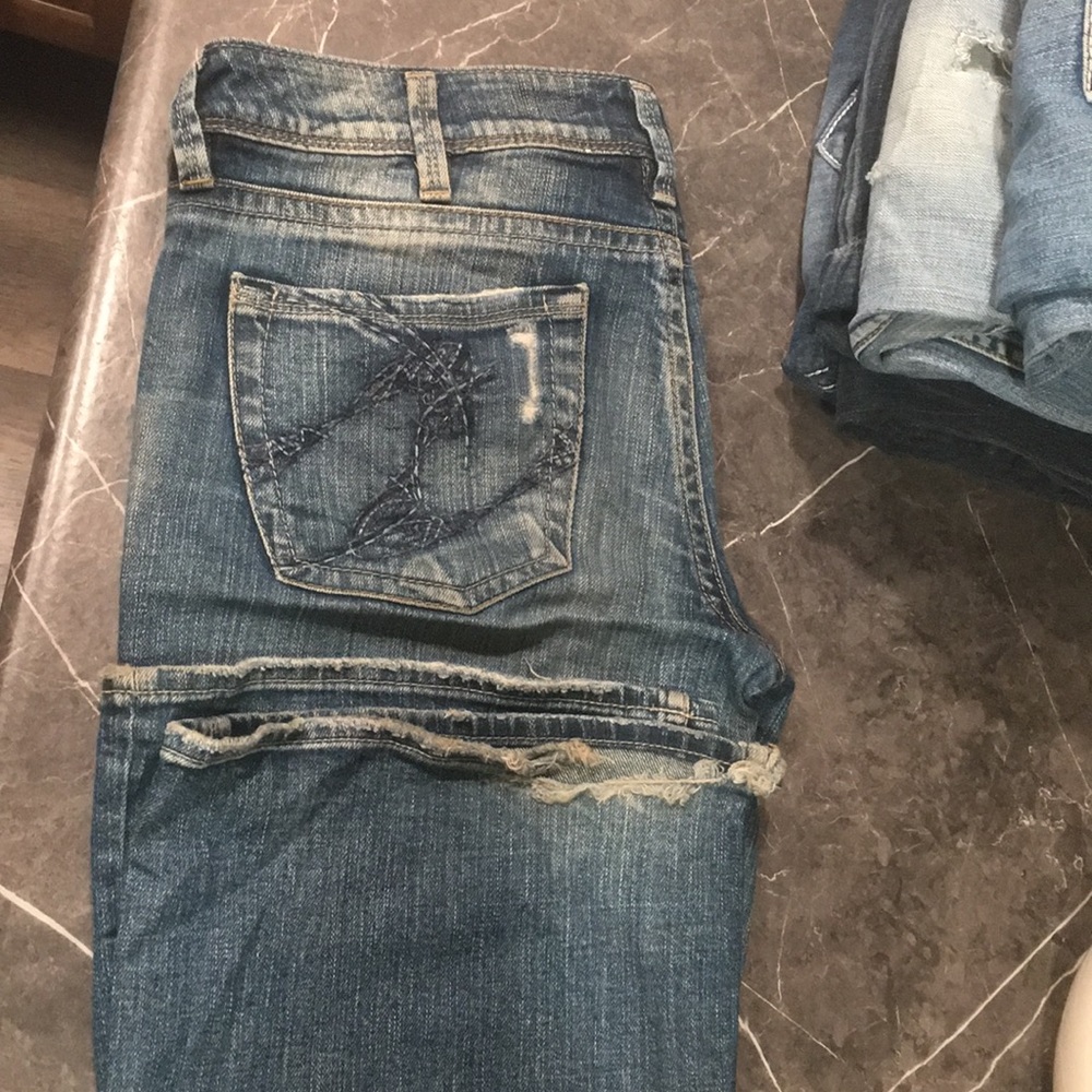 Lola silver jeans 31x33